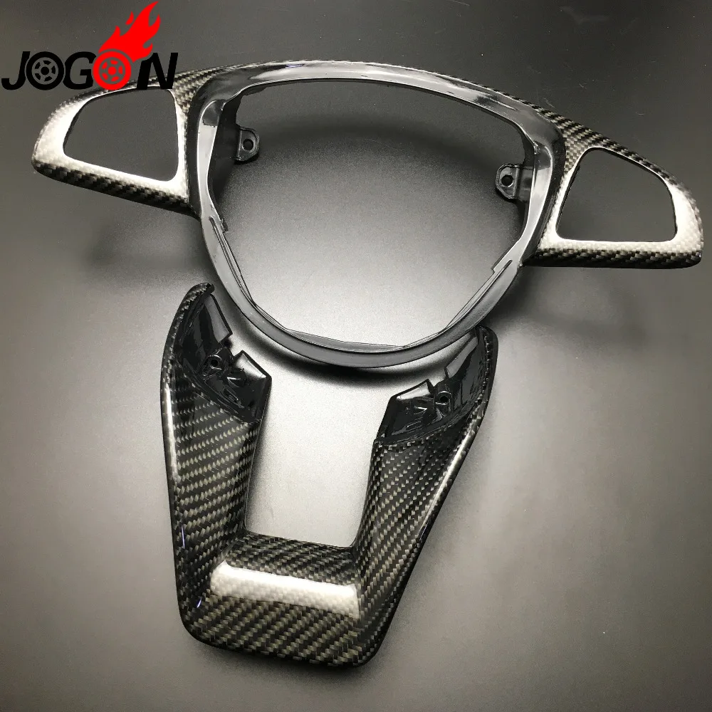 

Carbon Steering Wheel Trim Cover For Benz Benz W218 X218 CLS CALSS CLS350 CLS400 CLS500 CLS63 2015 2016 2017 2018