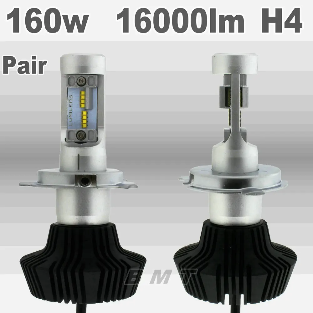 

H4 9003 HB2 160W 16000LM Led Headlight Kit Conversion LED Llight H/L Beam Bulbs 6000K Fog Lamp