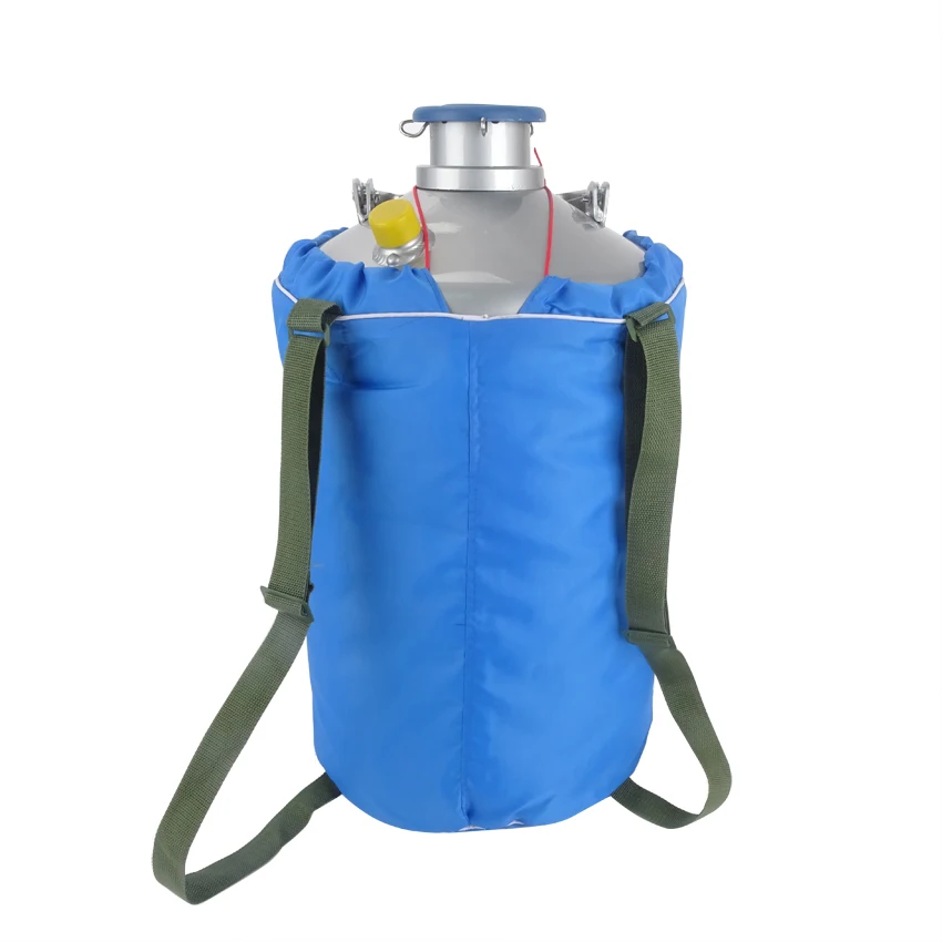 

10L YDS-10 High Quality Liquid nitrogen container Cryogenic Tank Dewar with Straps calibre 50mm