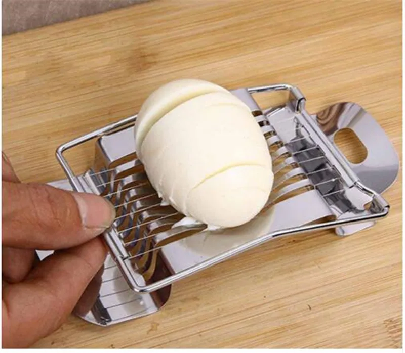 Creative Stainless Steel Cut Egg Device Fruit Slicer Vegetable Slicer