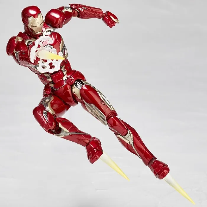

Marvel Iron Man 17cm Super Hero Avengers Ironman BJD Figure Model Toys with Retail Box