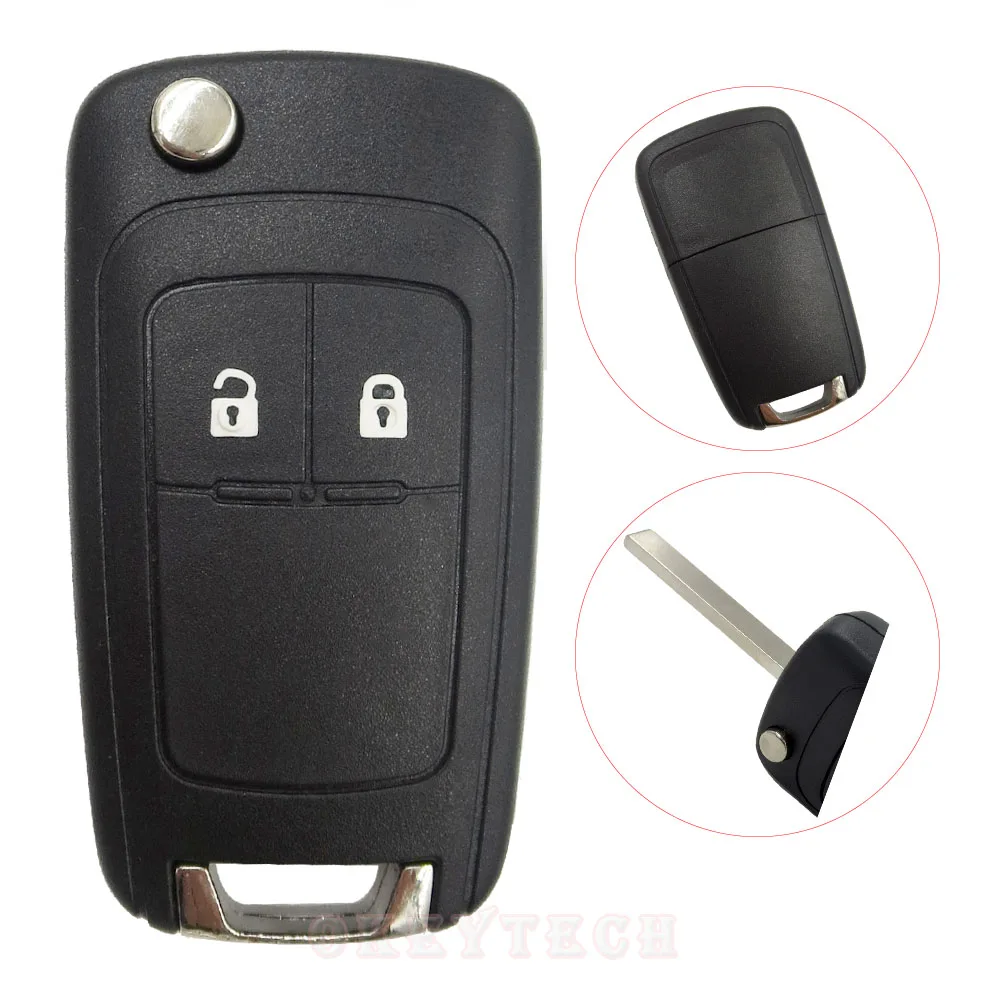 OkeyTech раскладной ключ Складной автомобильный брелок для ключей чехол Chevrolet Cruze Spark