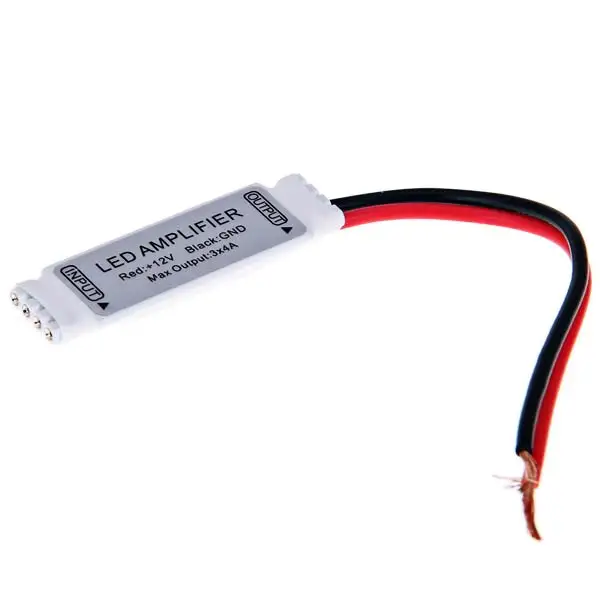 

RGB Led Strip Signal Amplifier 12v Mini RGB Amplifier for 5050 3528 Accessory RGB LED Tape 3*4A 144W Amplifier Controller