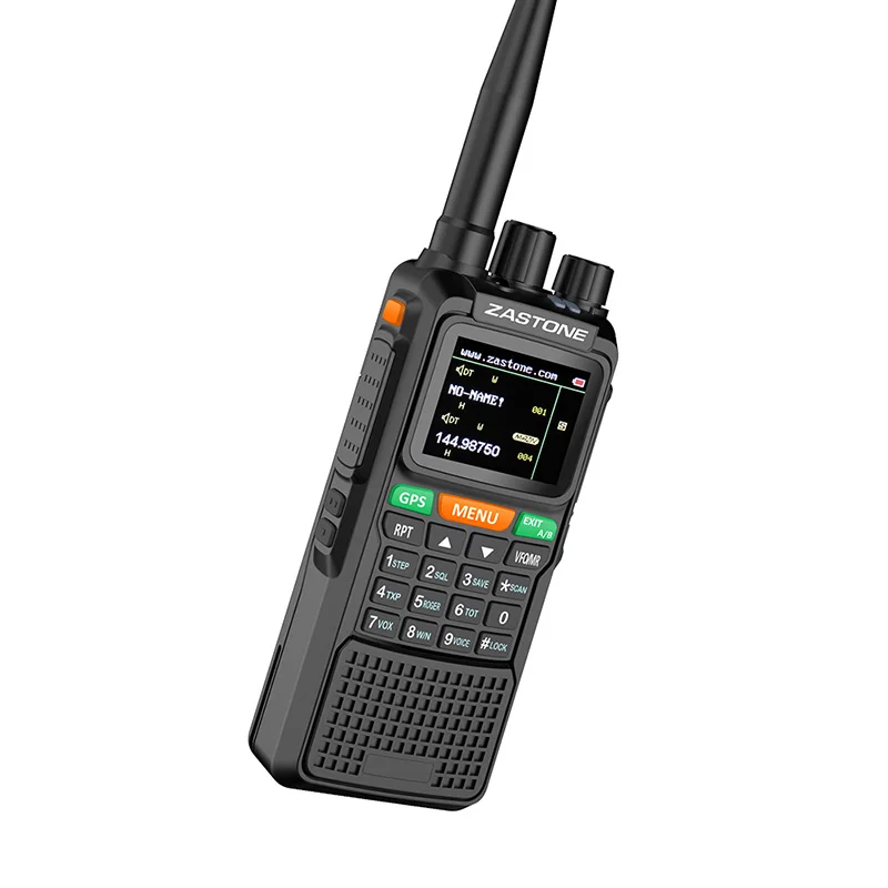 Дешево Zastone 889G font b GPS b font рация 10 Вт 999CH 3000 мАч UHF 400 520 VHF136 174MHz Ham CB радио HF трансивер для изучения охоты