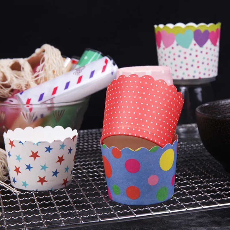 DIY Baking Paper Cup Muffin Cake Mechanism Paper Cup Cake Paper CupS