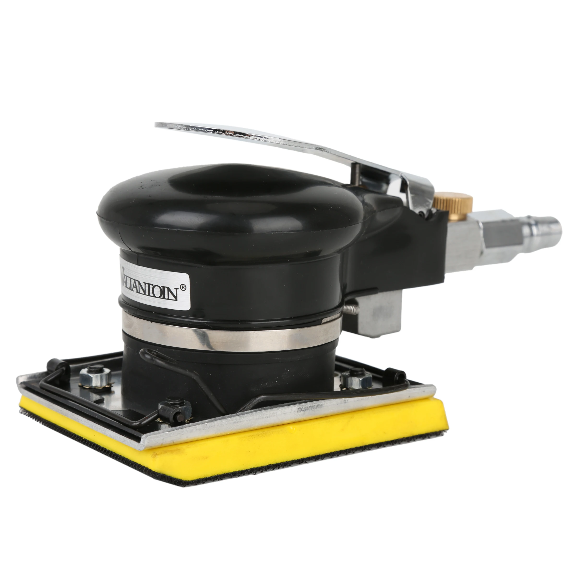 

Pneumatic Jitterbug Random Orbit Palm Sander 3x4 Rectangle Industrial-Grade 10000rpm Air Detail Sanders with Hook and Loop Pad