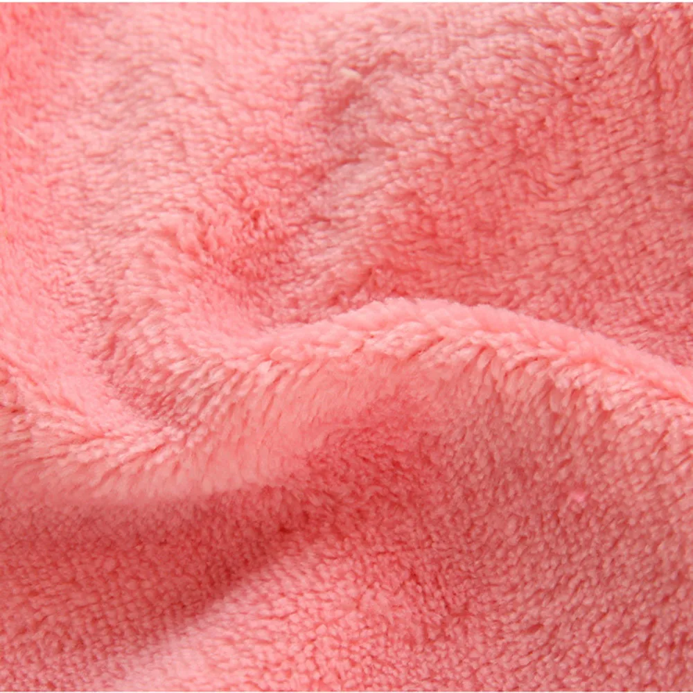 Toalla de mano de bebé de dibujos animados Animal conejo peluche suave baño cocina colgando limpiar Toalla Venta caliente Toalla de limpieza