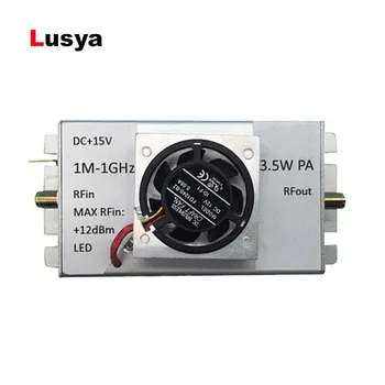 

1M-1000MHz 3.5W Amplifier HF FM VHF UHF FM Transmitter Broadband RF Amplifier G8-005