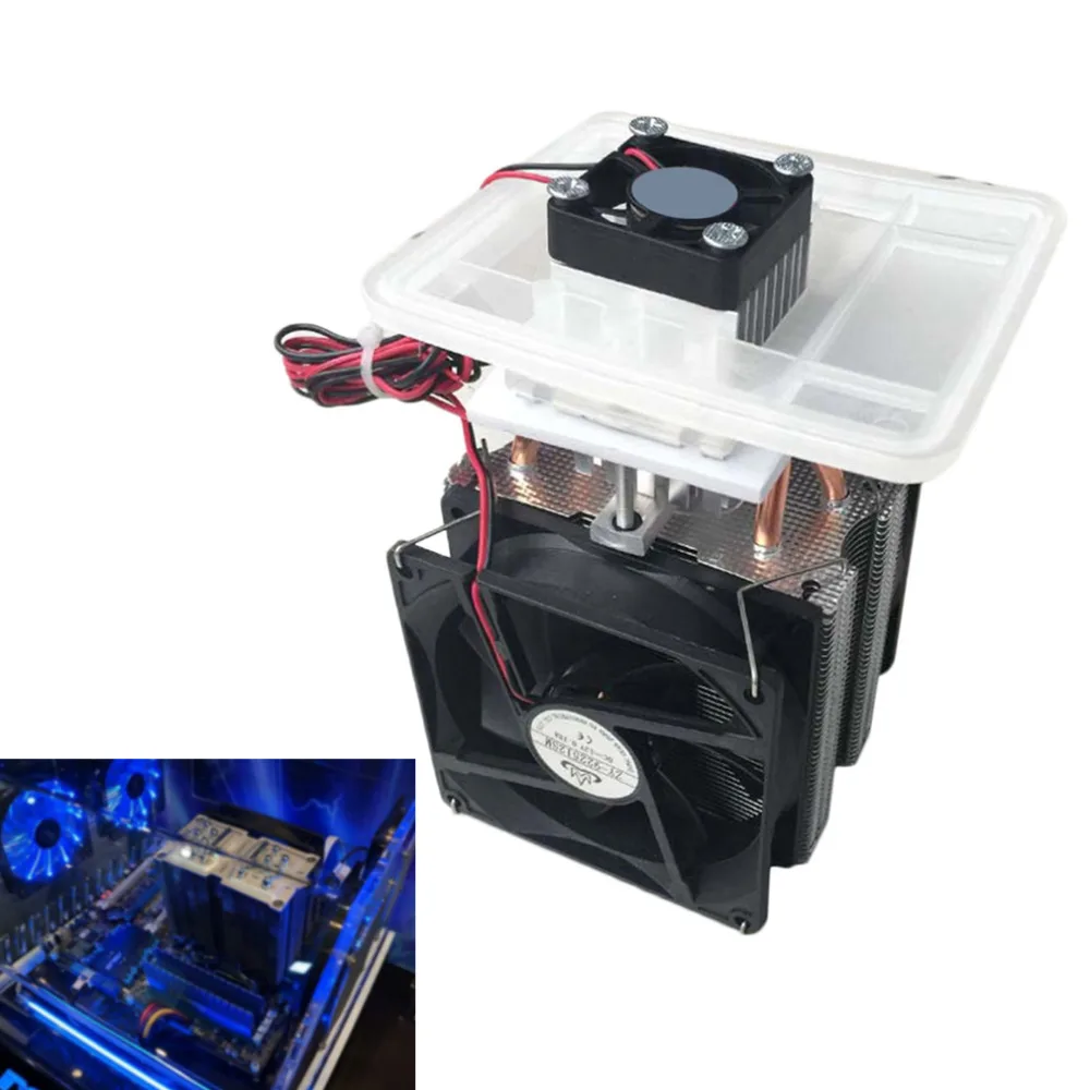 

High Quality 72W Semiconductor Cooling System Small Mini Size Air Conditioning Refrigeration Newest Arrival Cool Cabinet Set