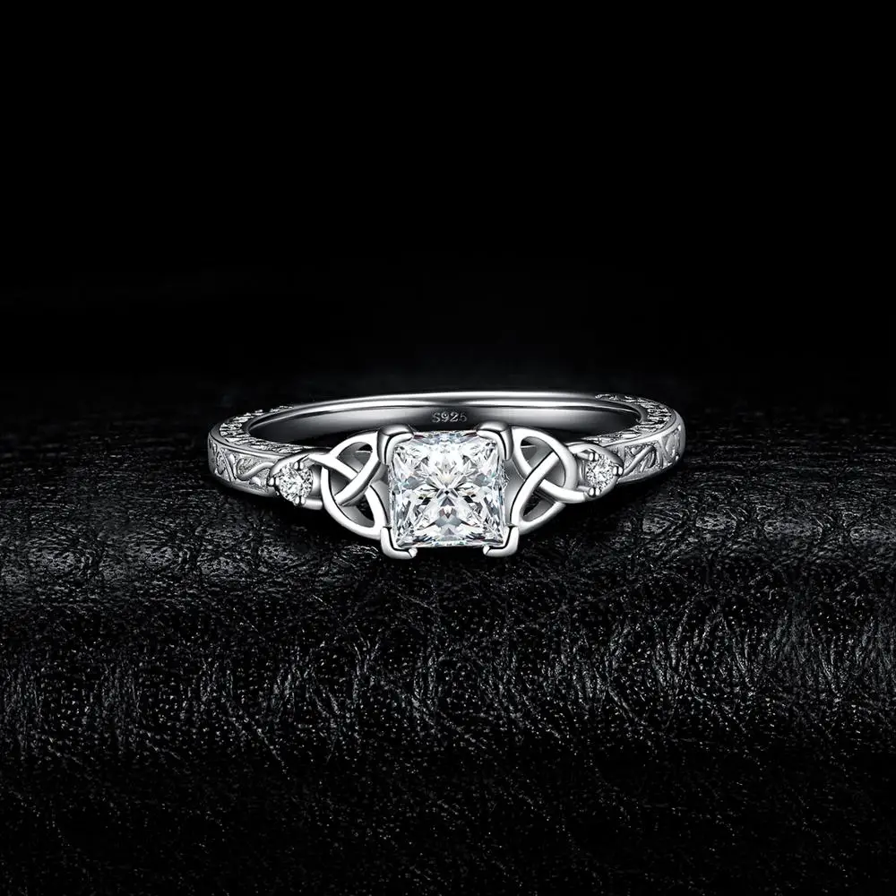 Silver Engagement Ring for Woman