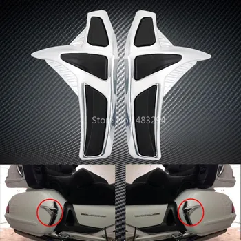 

Motorcycle Goldwing Fairing Saddlebag Cover Trim Front Scuff Protector For 2001-2011 Honda GL1800 GL 1800
