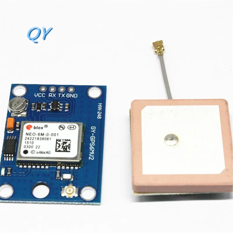 1 комплект NEO-6M gps модуль GY-gps 6MV2 NEO6MV2 построено в EEPROM APM2.5 антенны 3 V-5 V RS232 ttl доска для