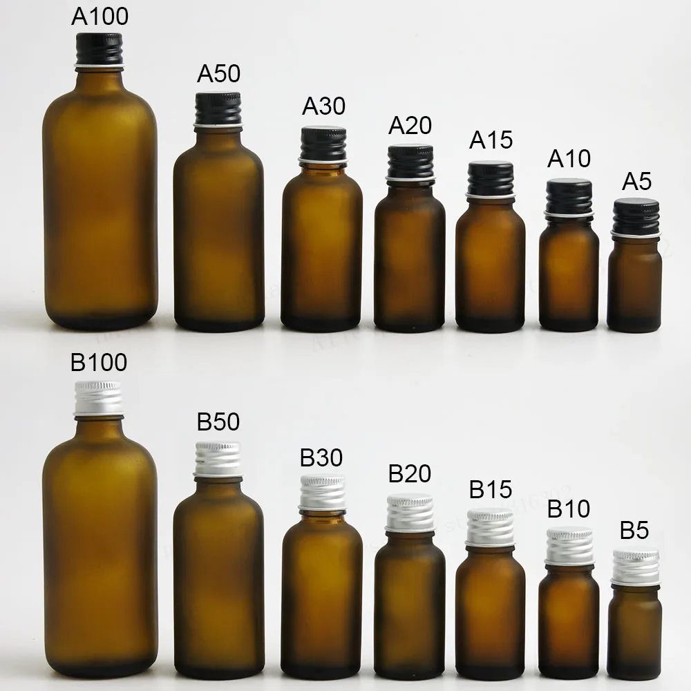 200x100 мл 50 мл 30 мл 20 мл 15 мл 10 мл 5 мл стеклянная бутылка для эфирного масла с серебристой черной алюминиевой крышкой