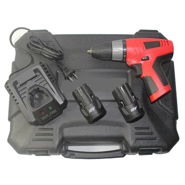 

DC 12V Multifunctional Electronic Drill Rechargeable Power Screwdriver Drill