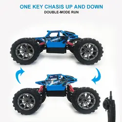4WD 1/16 электрический RC автомобиль один ключ Chasis вверх и вниз Рок Гусеничный пульт дистанционного управления автомобиль 4x4 привод