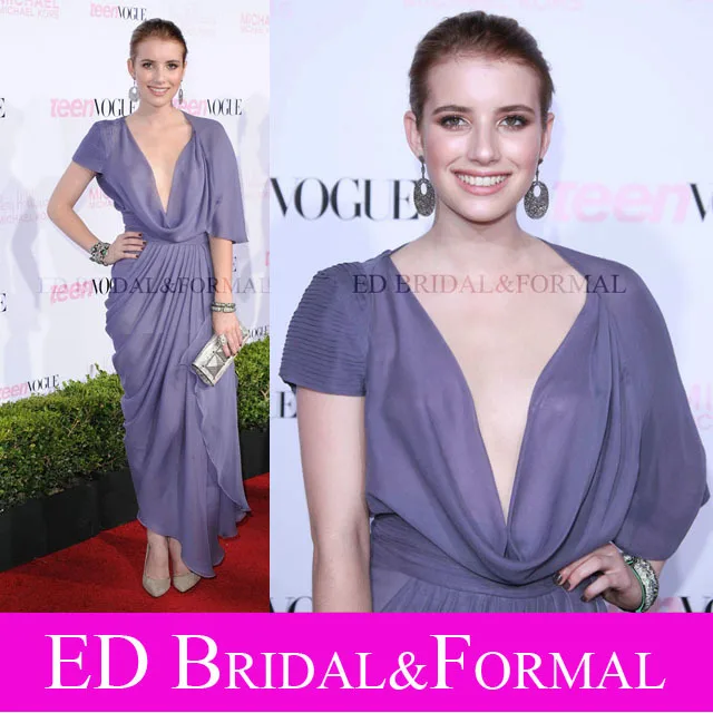 Emma Roberts font b Dress b font at 8th Annual Young Hollywood Party Red Carpet Tea