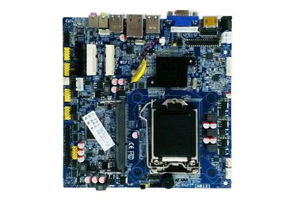 HCIPC M4212 1 ITX HCM81X61A H81 LGA1150 мини itx материнская плата 2 PCIE 6COM6USB2.0 + 2USB3.0 Дифференциальная