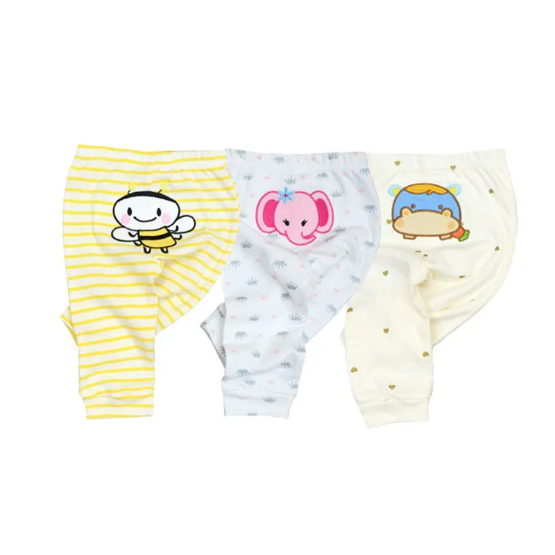 3Pcs Baby Boy Pants Clothes 0-24M Kids Trousers Cotton Unisex roupas de bebe Infant Costume Fashion New Children's Clothing