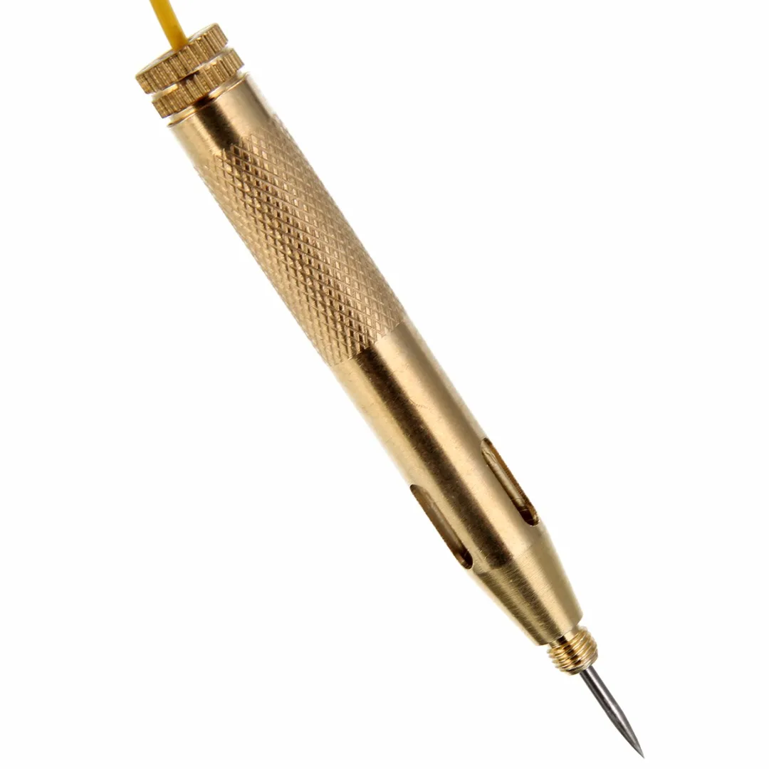 Copper Automotive Electrical Tester Pen 6V/12V Car Light Lamp Voltage Test Pencil Measuring Tool 107x10mm