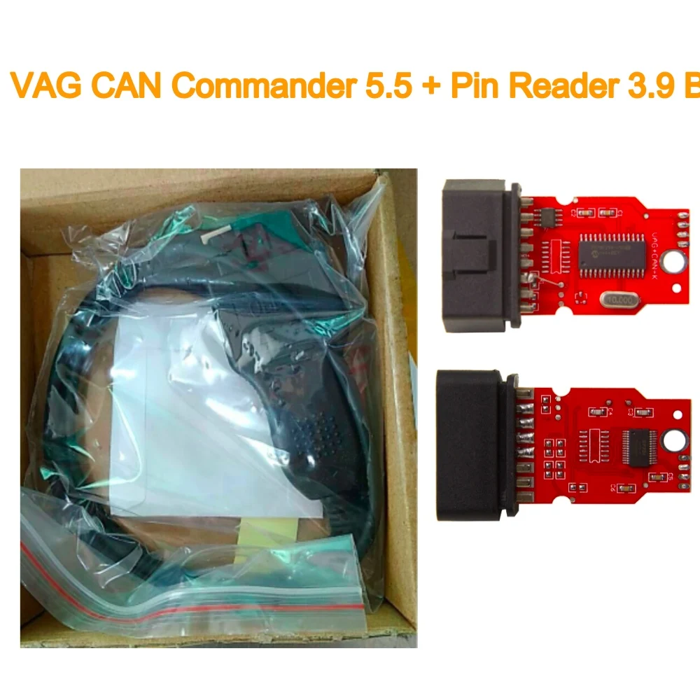 

VAG K CAN Commander 5.5+ Pin Reader 3.9Beta VAG Kilometers Program OBD2 Scanner VAG CAN Commander 5.5 Free Shipping
