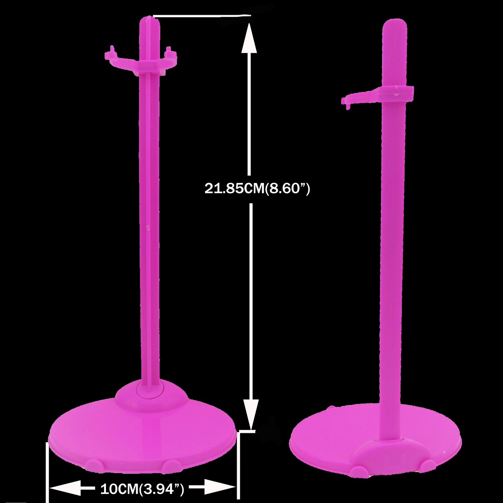 5 шт. прозрачные розовые фиолетовые поясные подставки для куклы Дисплей Держатель для игрушки Модель аксессуары для Барби 1/6 кукольный домик детская игрушка