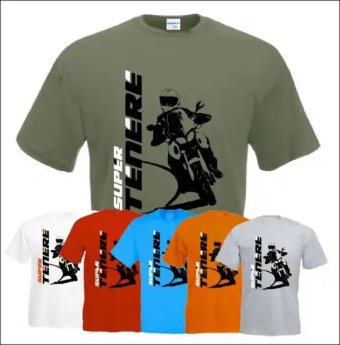 19 New Arrival Men S Fashion Free Shipping Men T Shirt Vintage Super Tenere Motorbike 100 Cotton Brand New T Shirts T Shirts Aliexpress