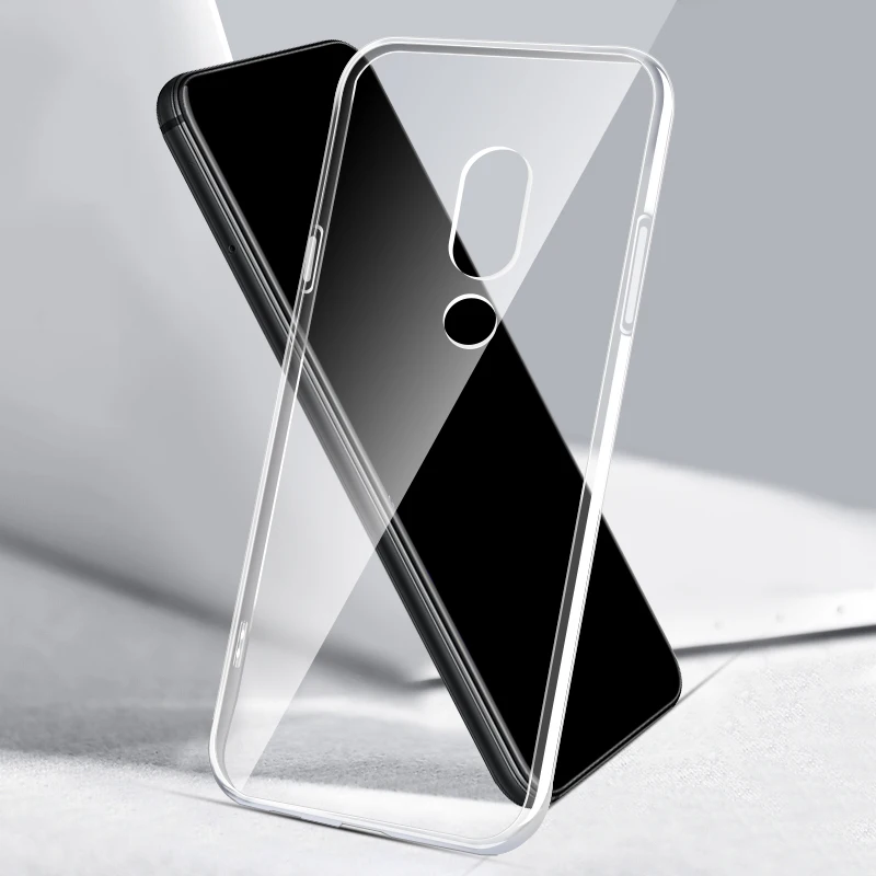 Прозрачный ТПУ чехол для Meizu 15 16 Plus M6 M5 Note M6S m6t M5S M3 M3S M5C M8 note m9c c9 pro прозрачный мягкий