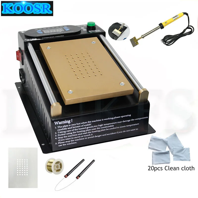 

LCD bevel Separator Screen separator Built-in Vacuum Pump 7 inch for iphone Glass LCD Separator Split Screen Repair Machine