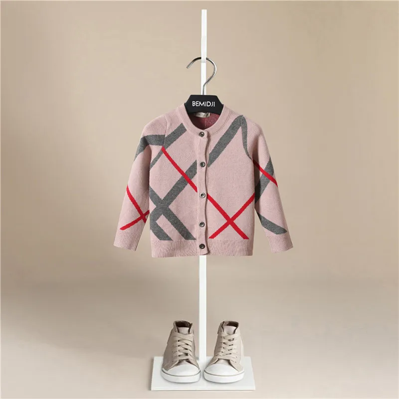 

Knitted Baby Boy Sweaters Kids Spring Sweater Children Cardigan Girls Sequined Outerwear Clothes Boys Sweaters