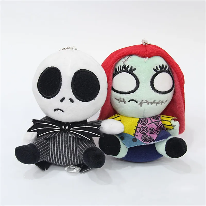 jack and sally plush dolls