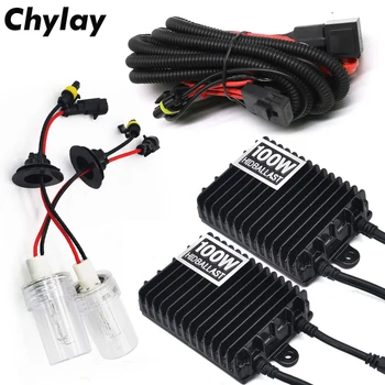 

Xenon H1 H4 H7 H3 H11 9005 9006 HID Bulb Kit 100W Xenon Ballast 4300K 5000K 6000K 8000K Xenon HID Conversion Kit For Car Light