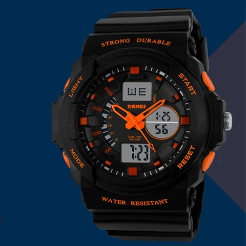 Relogio Masculino Skmei Брендовые мужские спортивные цифровые часы LED желе военные наручные