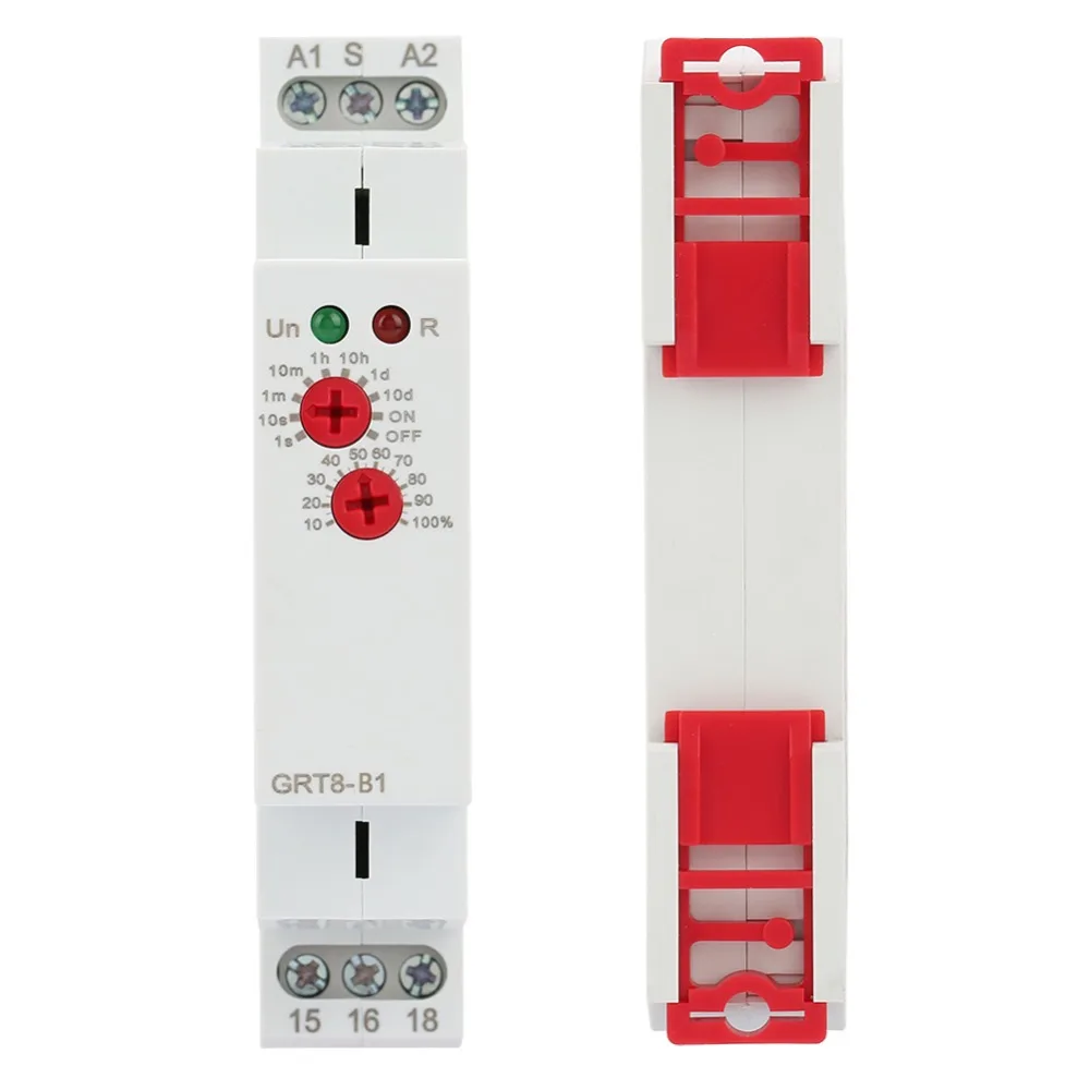 Relays GRT8B1 AC/DC 12240V Mini Power Off Delay Time Relay DIN Rail