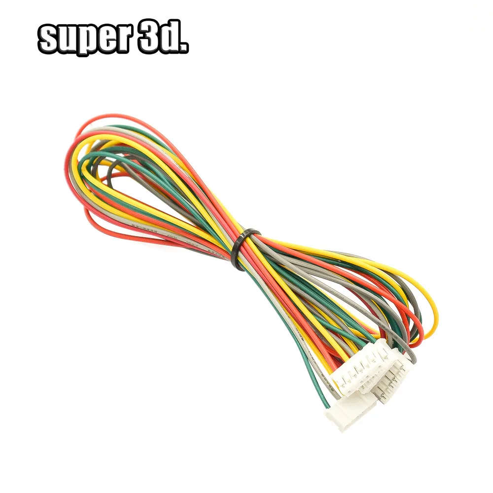 

5/10pcs 30cm without Dupont Cable 6 pin Stepper Motor Wire Part Terminal Line 3D Printers Parts