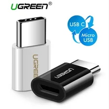 Ugreen otg usb c адаптер micro usb Женский к usb type c Мужской конвертер кабель для зарядки с адаптером для samsung huawei xiaomi зарядное устройство