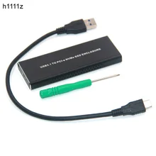 NVME PCIE USB3.1 корпус для жесткого диска M.2 USB 3,1 Тип C M ключ SSD жесткий диск чехол футляр для внешнего накопителя HDD/диск PCIE SSD коробка