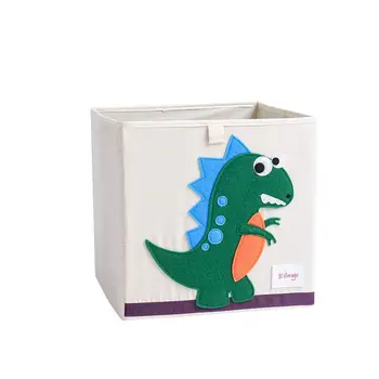 

1 Pc Clothes Storage Box Cartoon Patterned Foldable Book Organizer Sotrage Container Toys Storage Cube for Toys Sundries Clothes