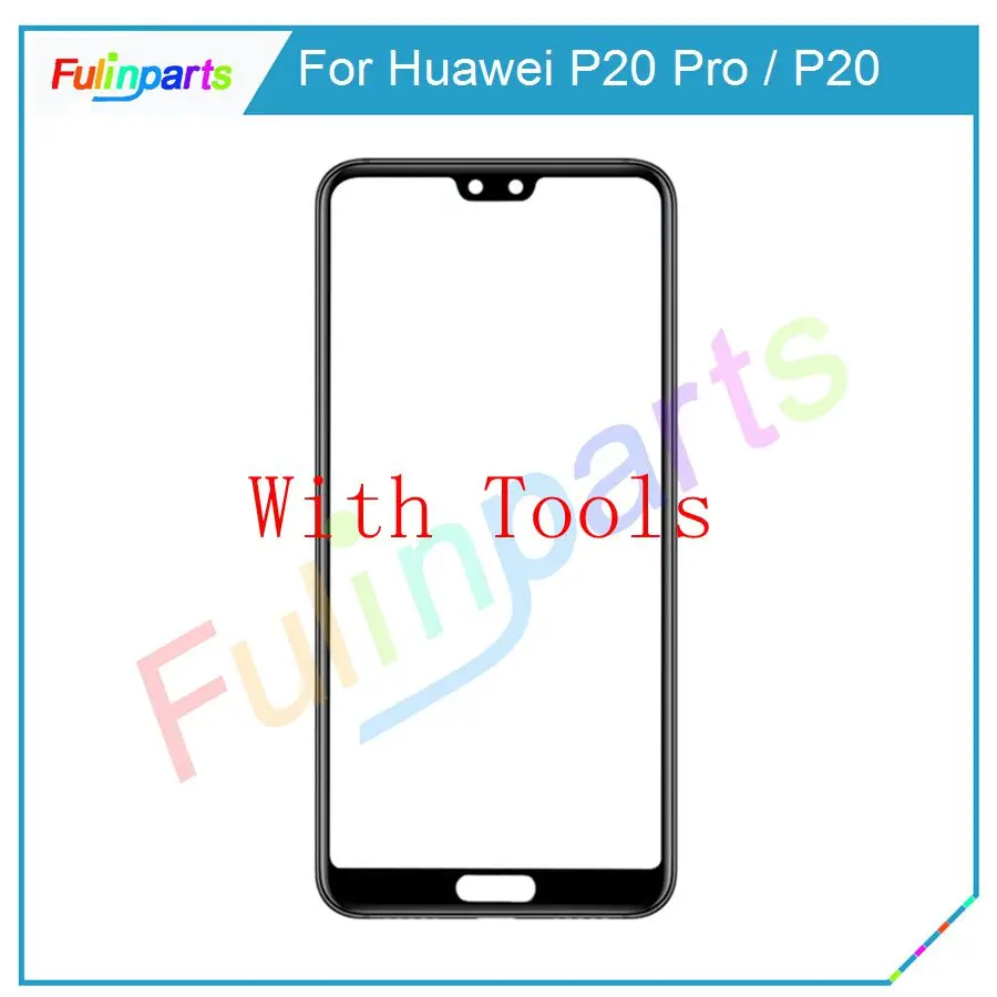 

For Huawei P20 / P20 Pro Front Screen Outer Glass Touch Outer Cover Panel Lens Replacement Parts + Tools