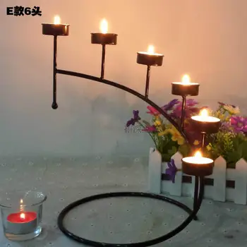 

High Quality Hanging Design Metal Vintage Fashion wedding photography props wedding decoration Candle Holder