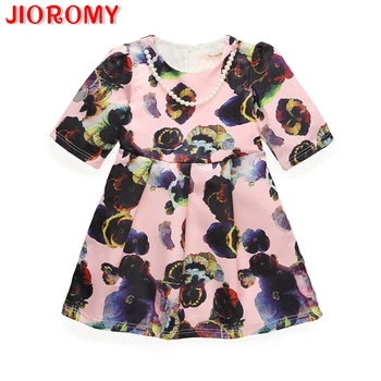 

The new 2019 iris printed sleeve dress in Europe and the United States hot style iris sleeve dress in stock