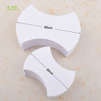 

Chainho,100pcs/bag,Fan-shaped & Axe-shaped,Paper Model Board,Accessories, DIY Tools,Special For Patchwork Quilting&Sewing TL015
