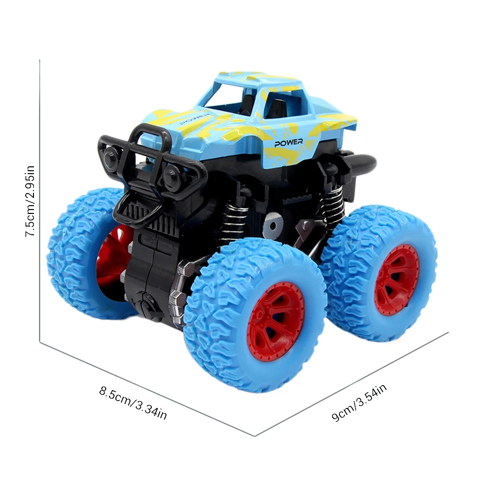 1 шт мини 4WD инерции вращающийся автомобиль игрушки для детей трения Мощность Off