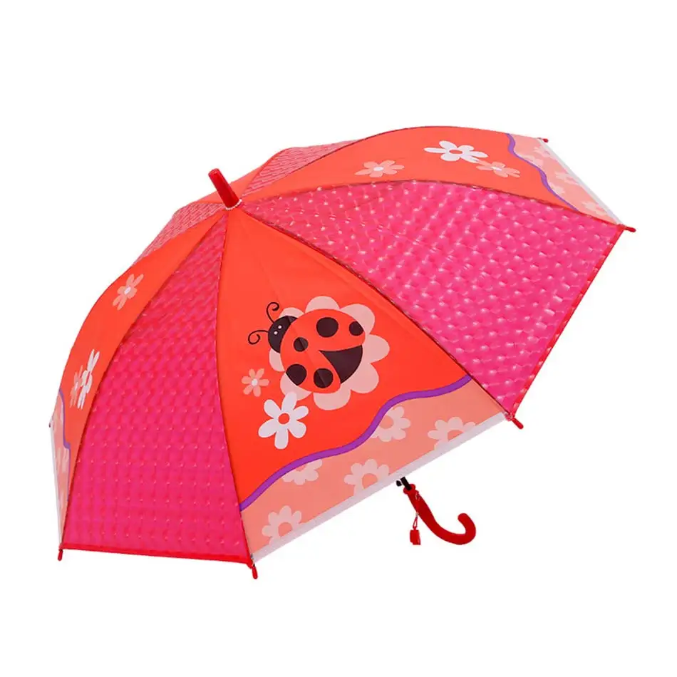 [Детский зонтик] изготовитель на заказ креативный мультяшный Детский прозрачный мини милый зонтик с длинной ручкой