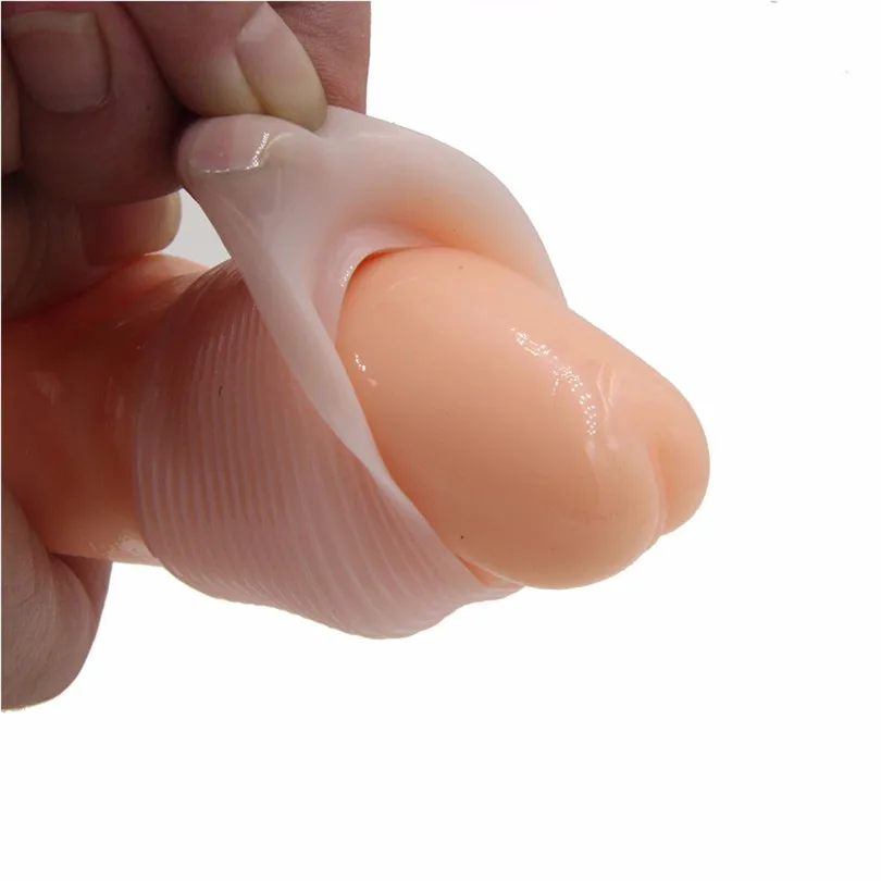 Adjustable Cock Ring Anillos Vibrador Pene Cup Head Set Foreskin Ring Cladding Ring Extension Ring  Male Sex Supplies (4)
