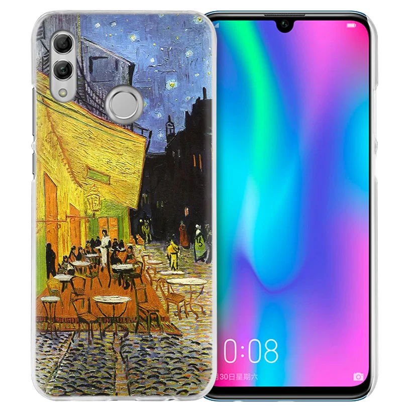 Чехол Sky Van Gogh для huawei Honor 8X Y9 9 10 Lite Play 8C 8S 8A Pro V20 20i 10i Y6 Y7 жесткий чехол для телефона из поликарбоната