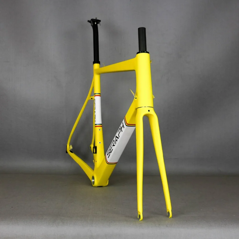 Clearance Chinese carbon fibre bicycle frame Super light 780g Carbon Road Bike Frame Di2 Electronic variable speed 4
