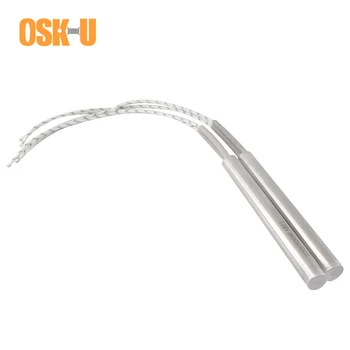 

2pcs Cartridge Heater Element 220V 9.5mm Tube Heating Element Stainless Steel Electric Heater Tubular Element