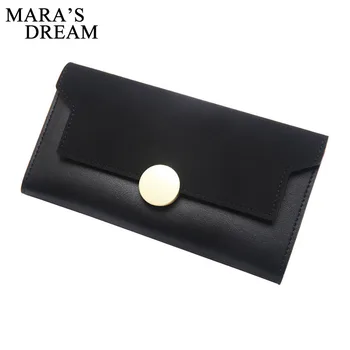 

Mara's Dream 2020 New Wallet PU Leather Women Wallets Ladies Long Design Hasp Zipper Purses Clutch Change Coin Card Holders Bags