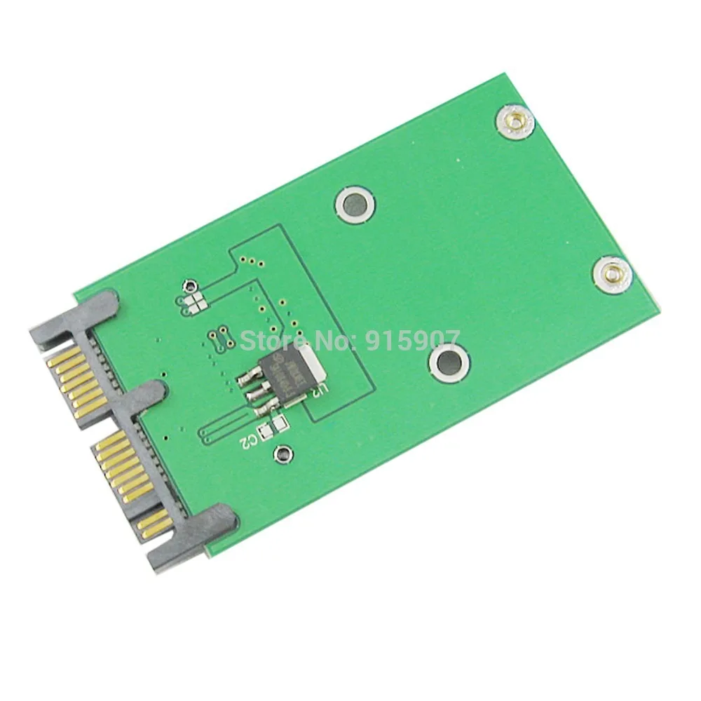 

SA-089 1.8" Micro SATA 7+9 16pin to 3.3v mSATA SSD Adapters PCBA for SSD Hard Disk Srew Mount