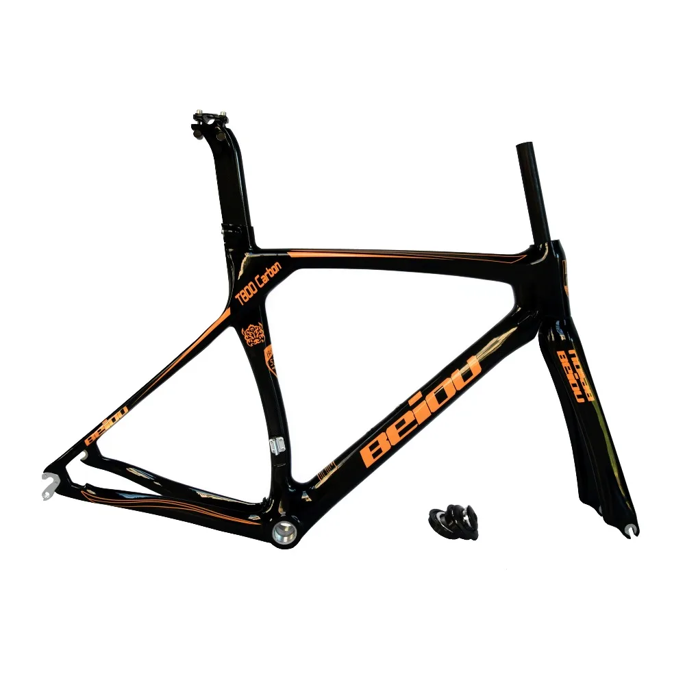Top BEIOU Carbon Fiber Road Bike Frame with Fork Racing Bicycle Frame 700C BB86 Unibody internal Cable Routing T700 Ultralight B013A 9 Top BEIOU Carbon Fiber Road Bike Frame with Fork Racing Bicycle Frame 700C BB86 Unibody internal Cable Routing T700 Ultralight B013A 9